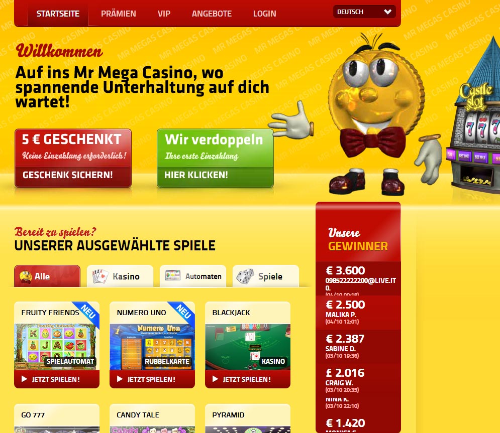 5 euros gratis casino