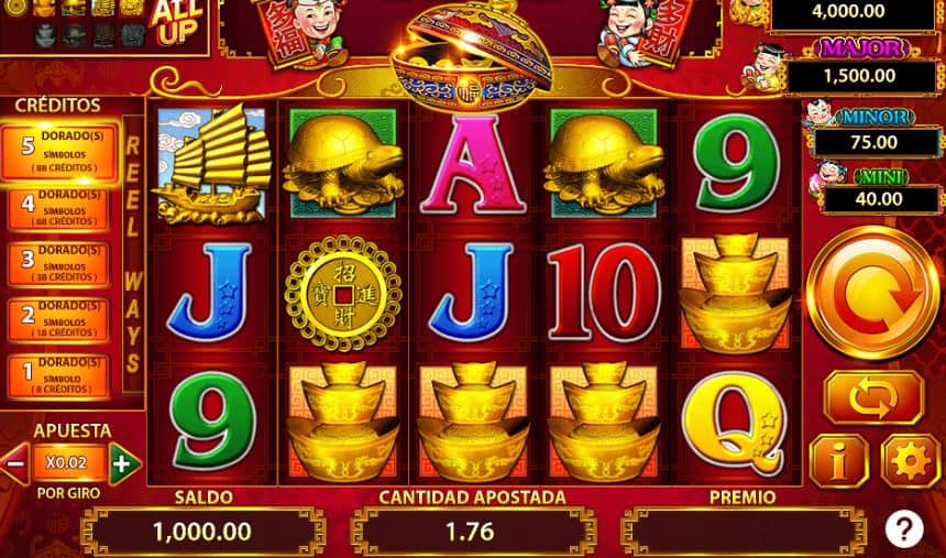 Jugar pharaohs fortune tragamonedas gratis