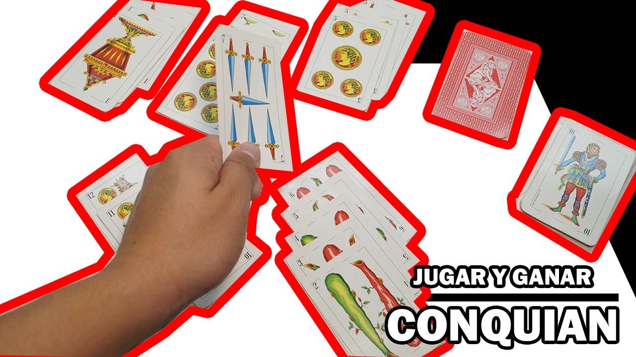 Jugar conquian baraja española online gratis